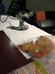 Cookie Cam - cookies courtesy of The Intern