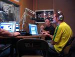 low angle studio shot